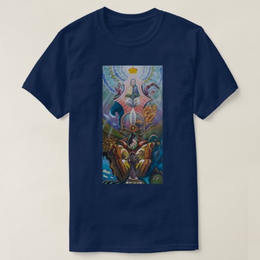 Alchemisches Totem T-Shirt (Design vorne)