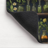 Alchemist Herbarium Shelf Mousepad (Ecke)