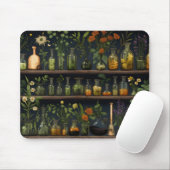 Alchemist Herbarium Shelf Mousepad (Mit Mouse)