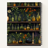 Alchemist Herbarium Shelf Notizblock (Rückseite)