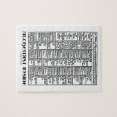 Alchemist-Innere (Alchimie-Tabelle) Puzzle (Horizontal)