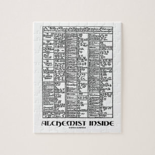 Alchemist-Innere (Alchimie-Tabelle) Puzzle