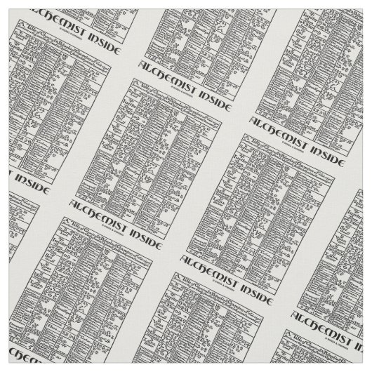 Alchemist innerhalb des mittelalterlichen stoff (Muster)