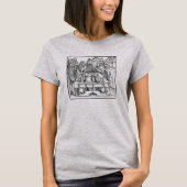 Alchemist, mittelalterliches Schloss T-Shirt (Vorderseite)