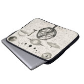 Alchemist Moon Chart Laptopschutzhülle (Vorne Knopf)