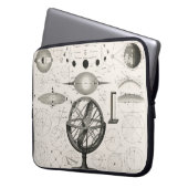 Alchemist Moon Chart Laptopschutzhülle (Vorderseite Links)