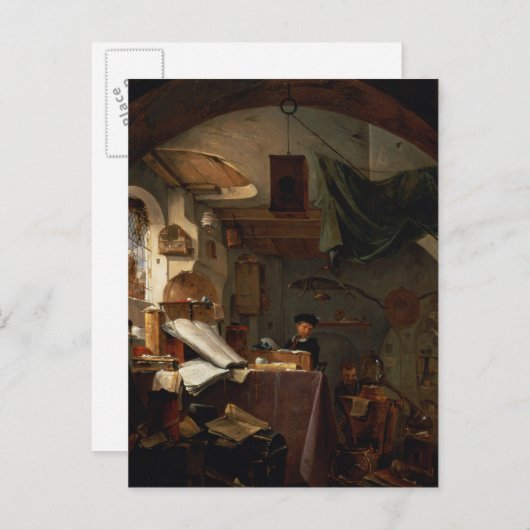 Alchemist Postkarte (Vorne/Hinten)