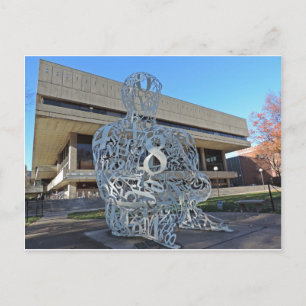 Alchemist-Skulptur Postkarte