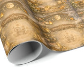 Alchemistenkinderzimmer Geschenkpapier (Rolleneckpunkt)