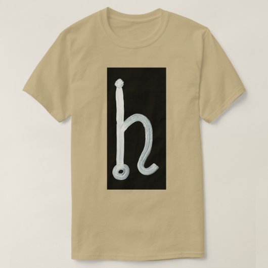 Alchemistische Symbole führen zu vier invertierten T-Shirt (Design vorne)