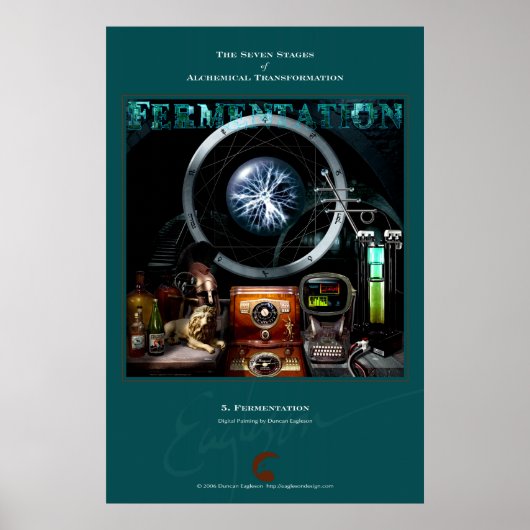 Alchemistische Transformationen 5: Fermentation Poster (Vorne)