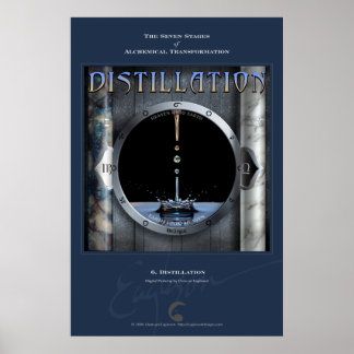 Alchemistische Transformationen 6: Destillation Poster