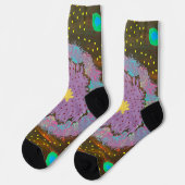 Alchemistischer Notoriouso Socken (Linkes Detail)