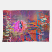 Alchemy Cooking Eye, Mount, Rose im Himmel Geschirrtuch (Horizontal)