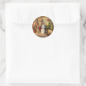 Alchemy - Der Zuhause-Alchemist Runder Aufkleber (Tasche)
