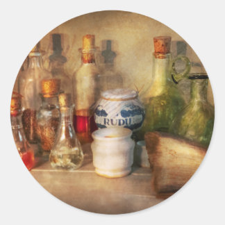 Alchemy - Der Zuhause-Alchemist Runder Aufkleber
