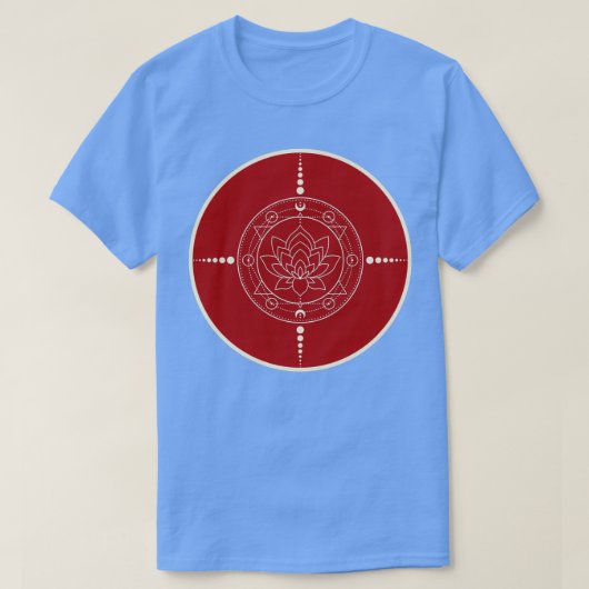 Alchemy Design 8 Red and Gold Circle T-Shirt (Design vorne)
