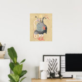 Alchemy Dragon Magical Symbol Poster (Heimbüro)