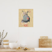 Alchemy Dragon Magical Symbol Poster (Küche)