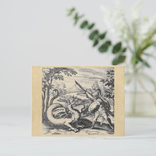 Alchemy Dragon Postkarte (Stehend Vorderseite)