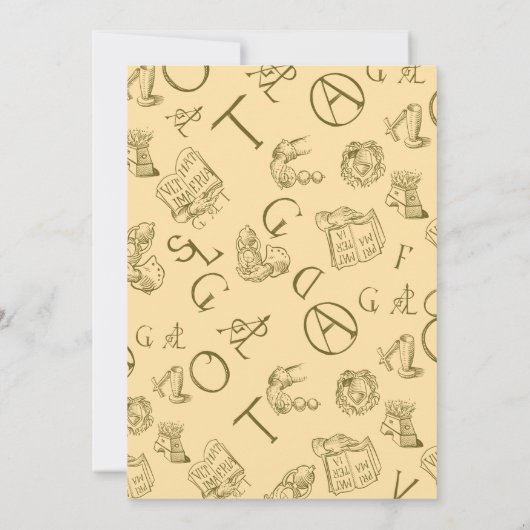 Alchemy Einladung (Rückseite)