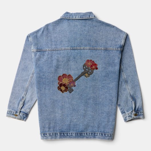 Alchemy floral jeansjacke (Rückseite)