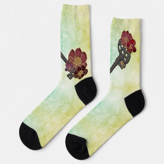 Alchemy floral socken (Linkes Detail)