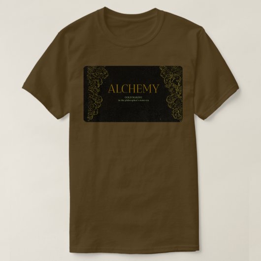 Alchemy Gold T-Shirt (Design vorne)