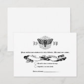 Alchemy Gothic Antwortkarte RSVP Karte (Vorne/Hinten)