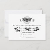 Alchemy Gothic RSVP Card (Vorderseite)