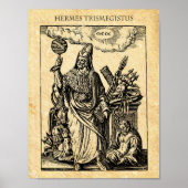 ALCHEMY HERMES TRISMEGISTUS POSTER (Vorne)