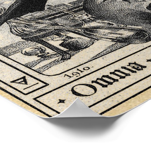 Alchemy Laboratory und Sphinx Sepia Poster (Ecke)