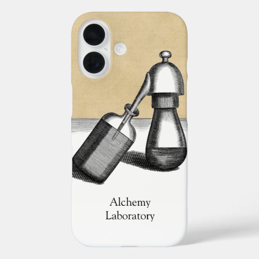 Alchemy-Labrador-Ausrüstung mit Namen Case-Mate iPhone Hülle (Rückseite)