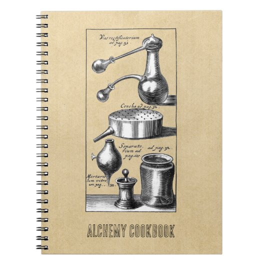 Alchemy Labrador Cookbook Journal Notizblock (Vorderseite)