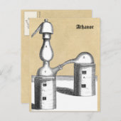Alchemy Magic Athanor Furnace Postkarte (Vorne/Hinten)