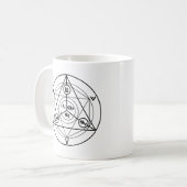 Alchemy Manifesto Kaffeetasse (Vorderseite Links)