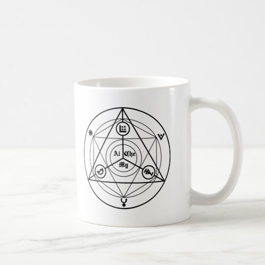 Alchemy Manifesto Kaffeetasse (Rechts)
