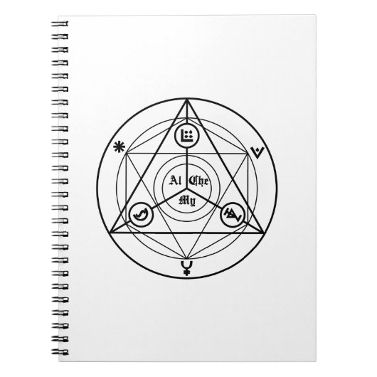 Alchemy Manifesto Notizblock (Vorderseite)