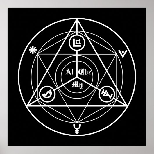 Alchemy Manifesto Poster (Vorne)