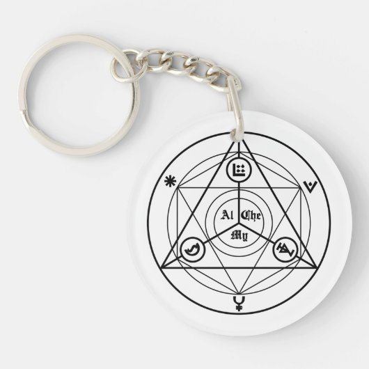 Alchemy Manifesto Schlüsselanhänger (Vorderseite)