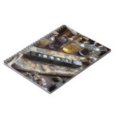 Alchemy Moon Phases Apothecary Notebook Notizblock (Linke Seite)