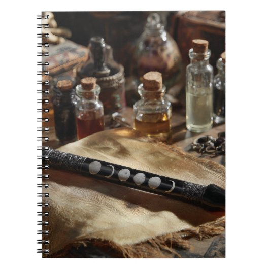 Alchemy Moon Phases Pop Notebook Notizblock (Vorderseite)