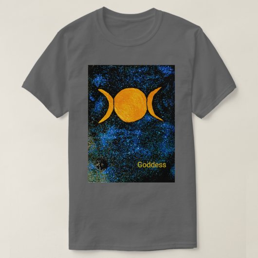 Alchemy Oracle Karte Triple Moon Goddess T-Shirt (Design vorne)