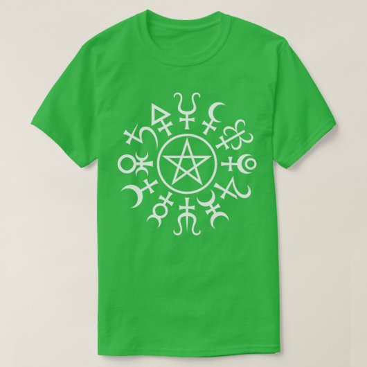 Alchemy-Pentagramm T-Shirt (Design vorne)