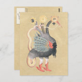 Alchemy Python Dragon Color Postkarte (Vorne/Hinten)