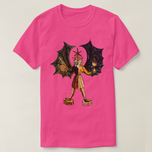 Alchemy Rebis Hermaphrodite T-Shirt (Design vorne)