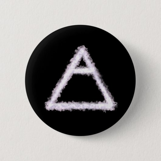 Alchemy-Symbol für Breezy Air Element Button (Vorderseite)