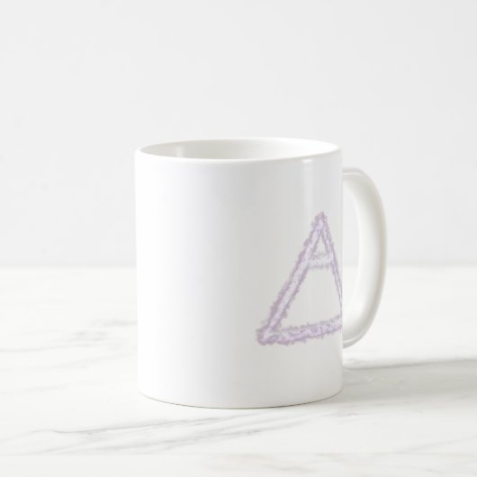 Alchemy-Symbol für Breezy Air Element Kaffeetasse (VorderseiteRechts)