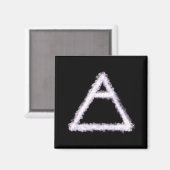 Alchemy-Symbol für Breezy Air Element Magnet (Vorderseite/Rückseite)