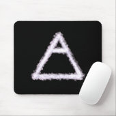 Alchemy-Symbol für Breezy Air Element Mousepad (Mit Mouse)